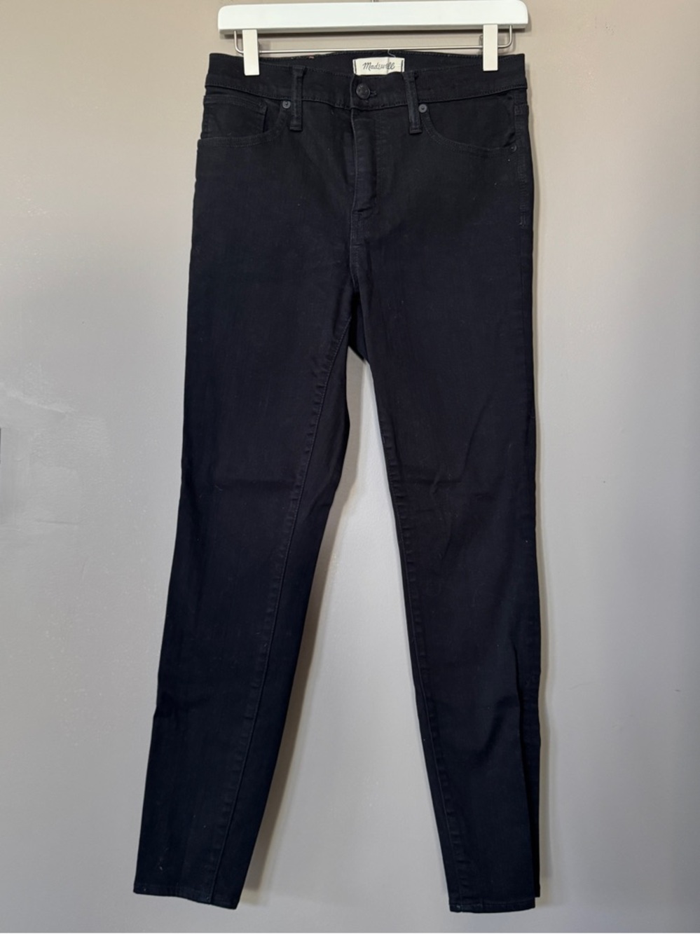Black 9 inch High-Rise Skinny Jeans - Women